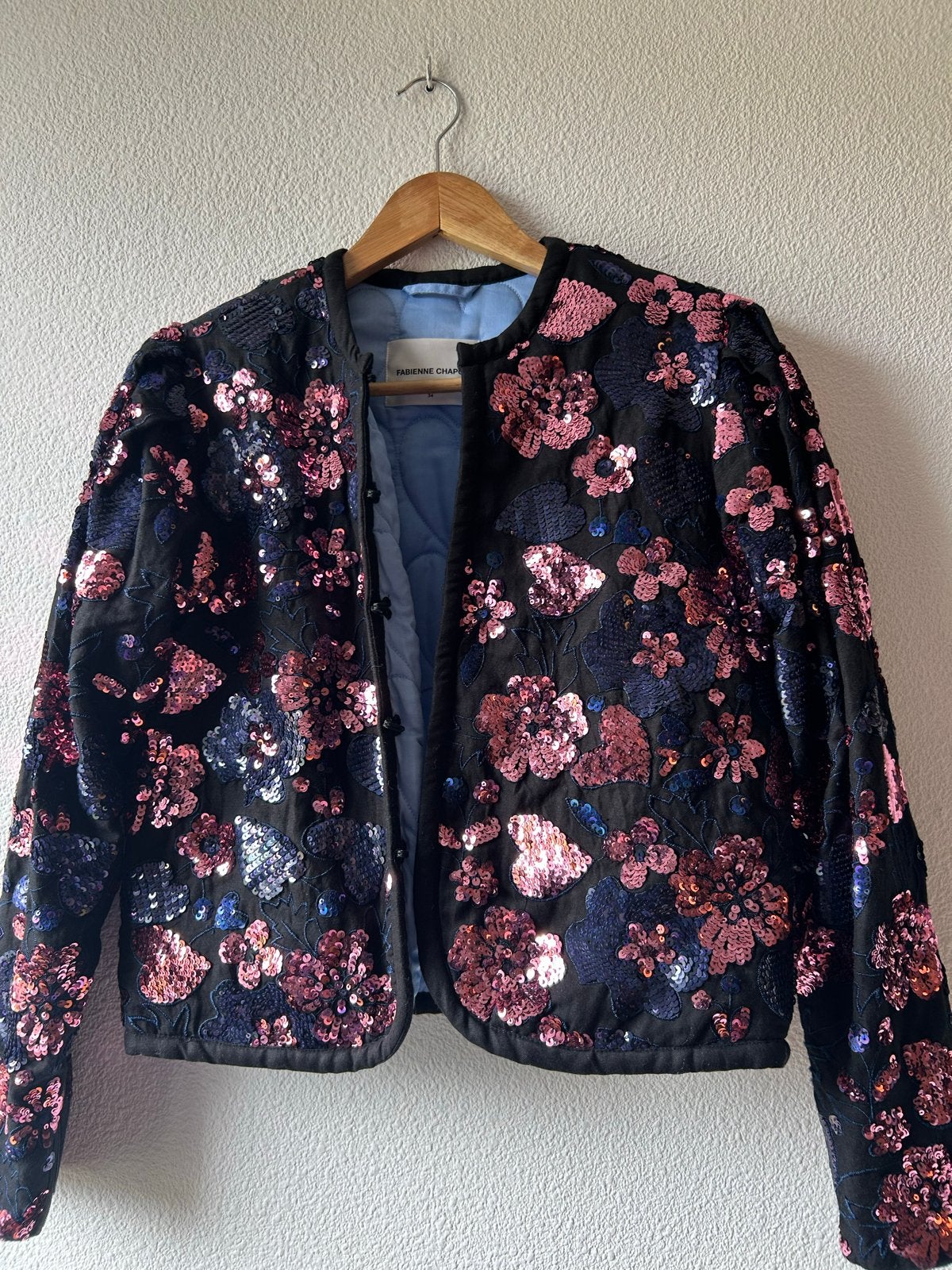 Fabienne Chapot jasje met pailletten - Maat 34, Ophalen of Verzenden, Zo goed als nieuw, Maat 34 (XS) of kleiner, Meerkleurig