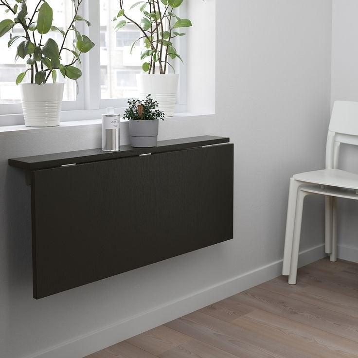 IKEA Bjursta wandtafel/klaptafel (2 stuks beschikbaar), Ophalen, Gebruikt, 50 tot 100 cm, 100 tot 150 cm