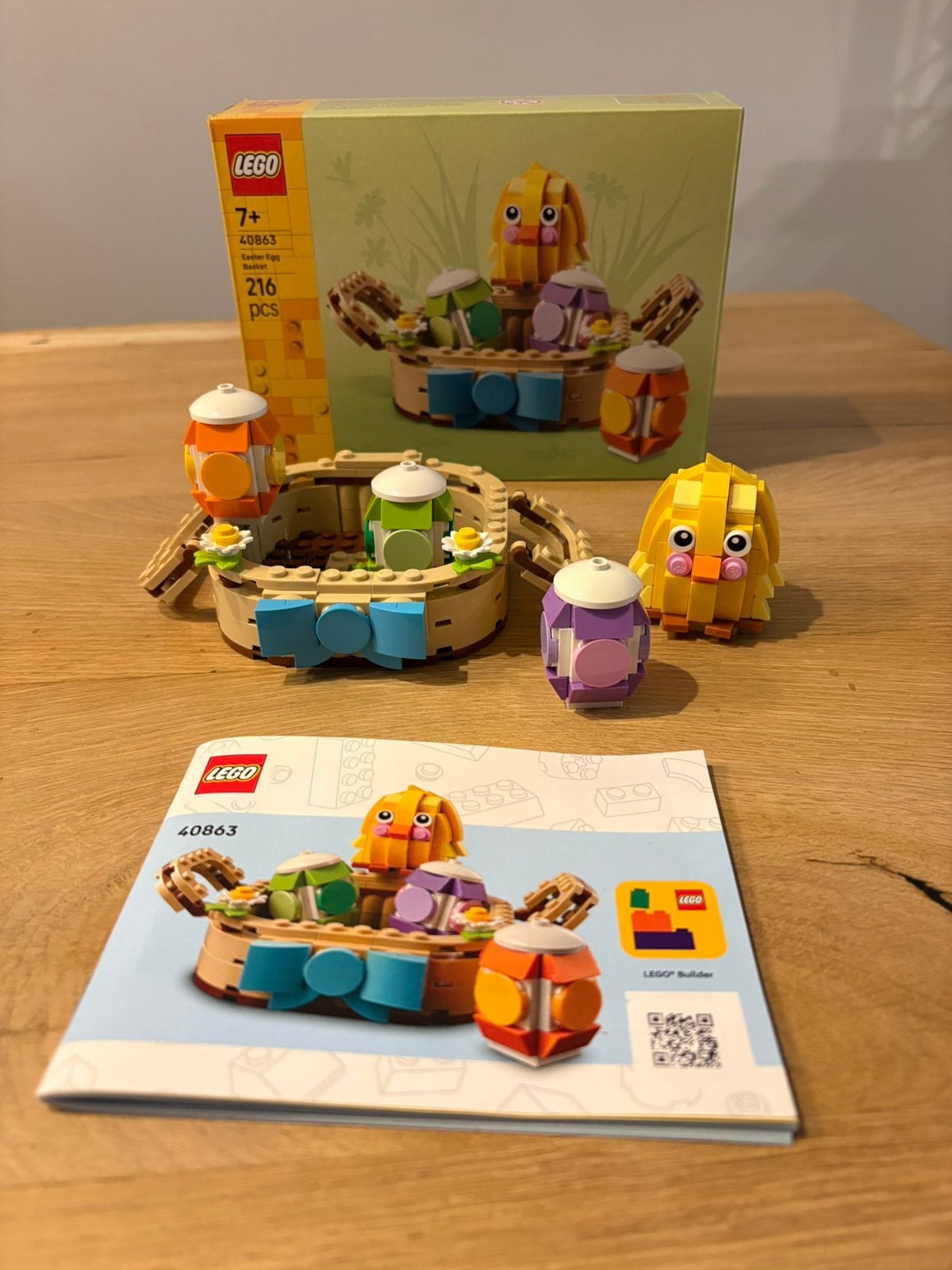 LEGO Paasmandje (40863), Compleet, Overige thema's, Lego, Ophalen of Verzenden