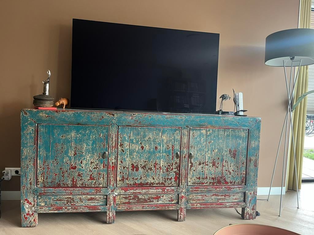 Super leuk, veelkleurig dressoir, Ophalen, 200 cm of meer, 25 tot 50 cm, Gebruikt