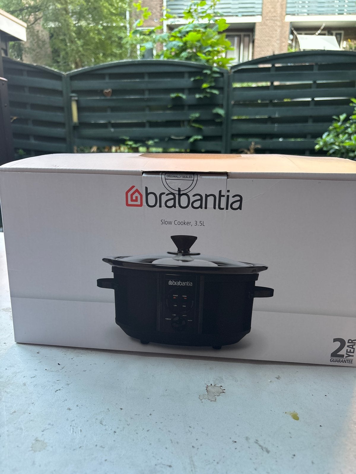 Brabantia Slow Cooker 3.5L - Nieuw in doos, Ophalen of Verzenden, Nieuw