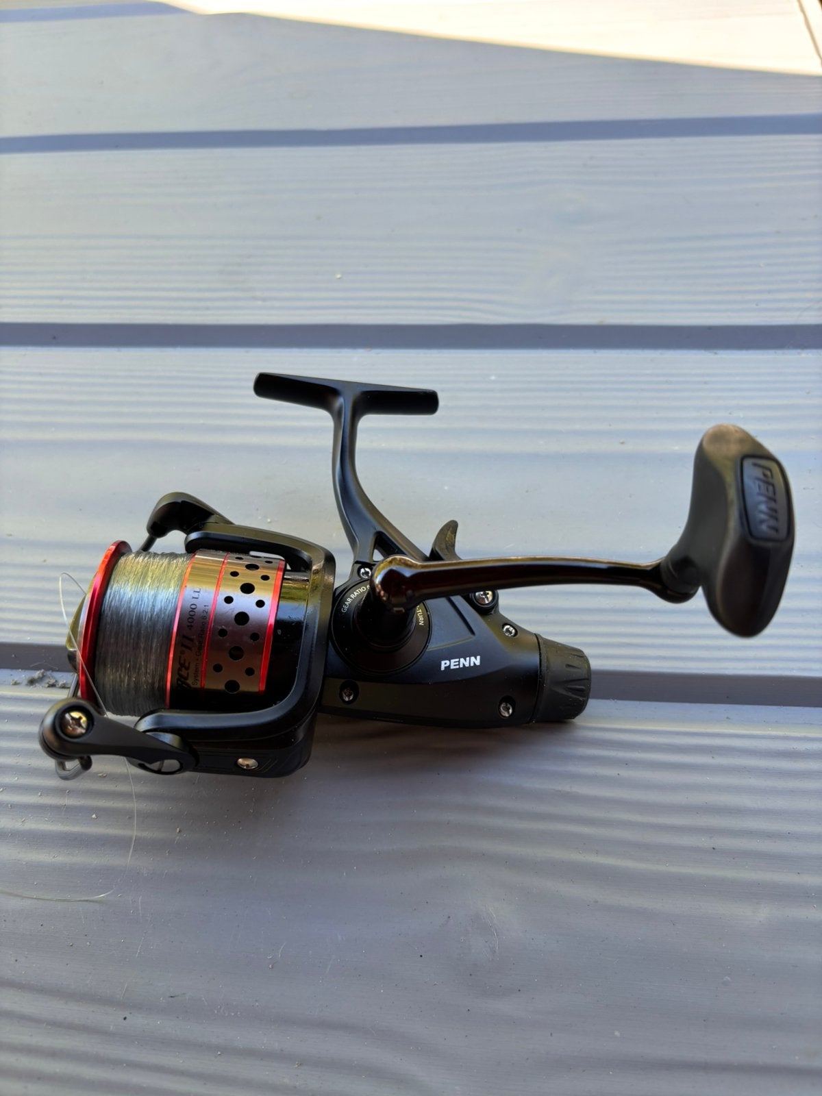 Penn baitrunner fierce ll 4000 ll nieuw staat, Watersport en Boten, Hengelsport | Karpervissen, Ophalen of Verzenden, Zo goed als nieuw