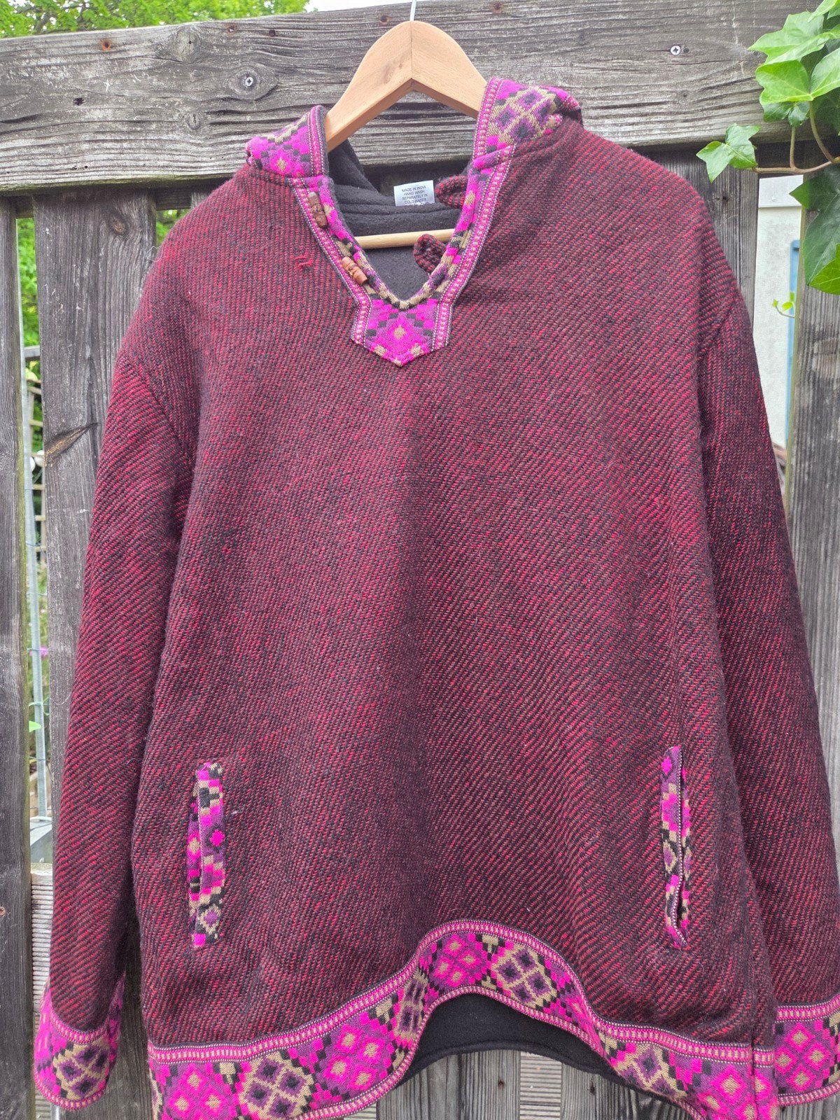 Handgemaakte warme winter truien van 100% wol, Meerkleurig, Maat 42/44 (L), Nieuw, Ophalen of Verzenden