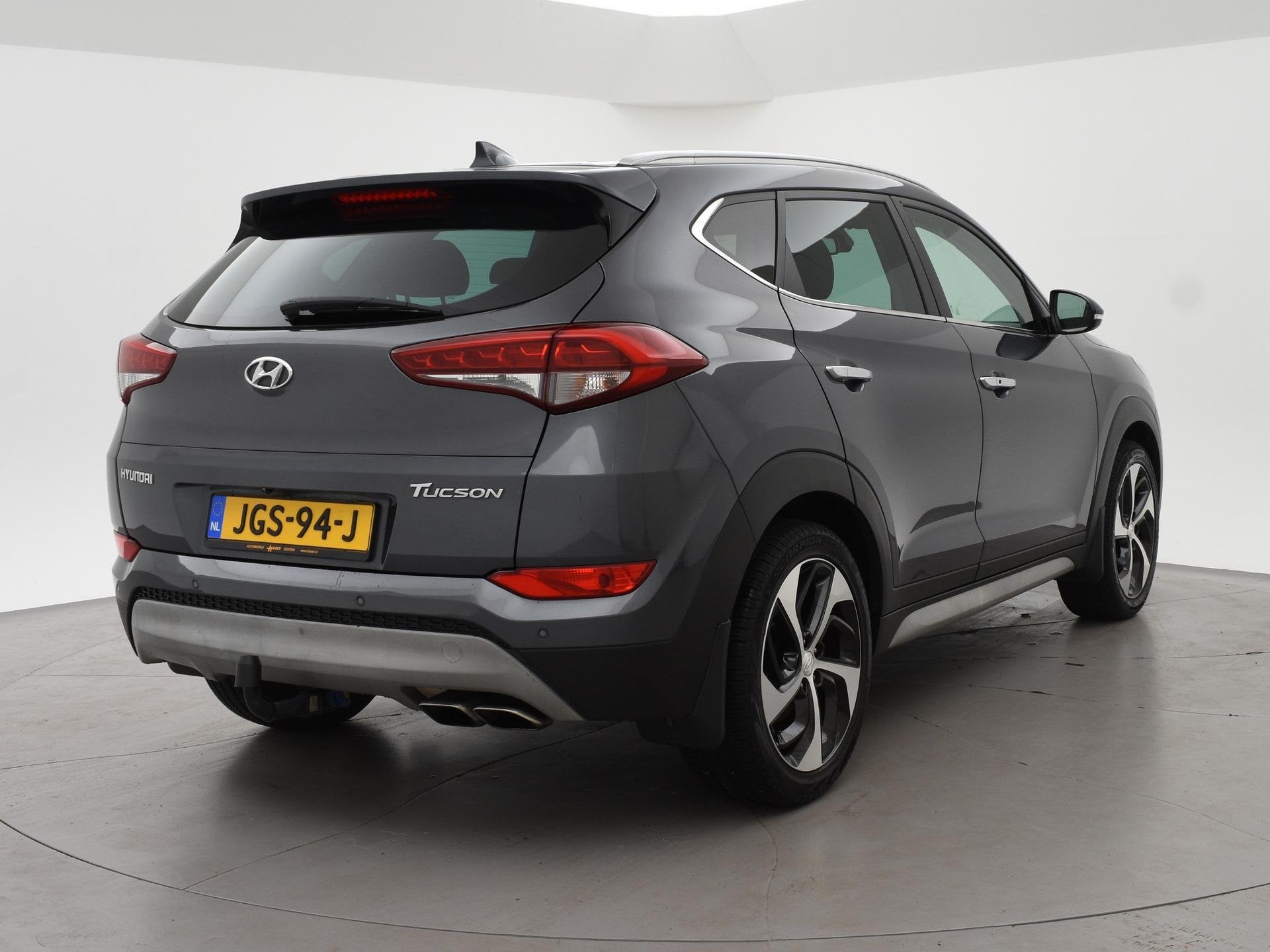 Hyundai Tucson 1.6 T-GDi 177 PK PREMIUM + AFN. TREKHAAK 1900, Voorwielaandrijving, Gebruikt, 4 cilinders, 14 km/l