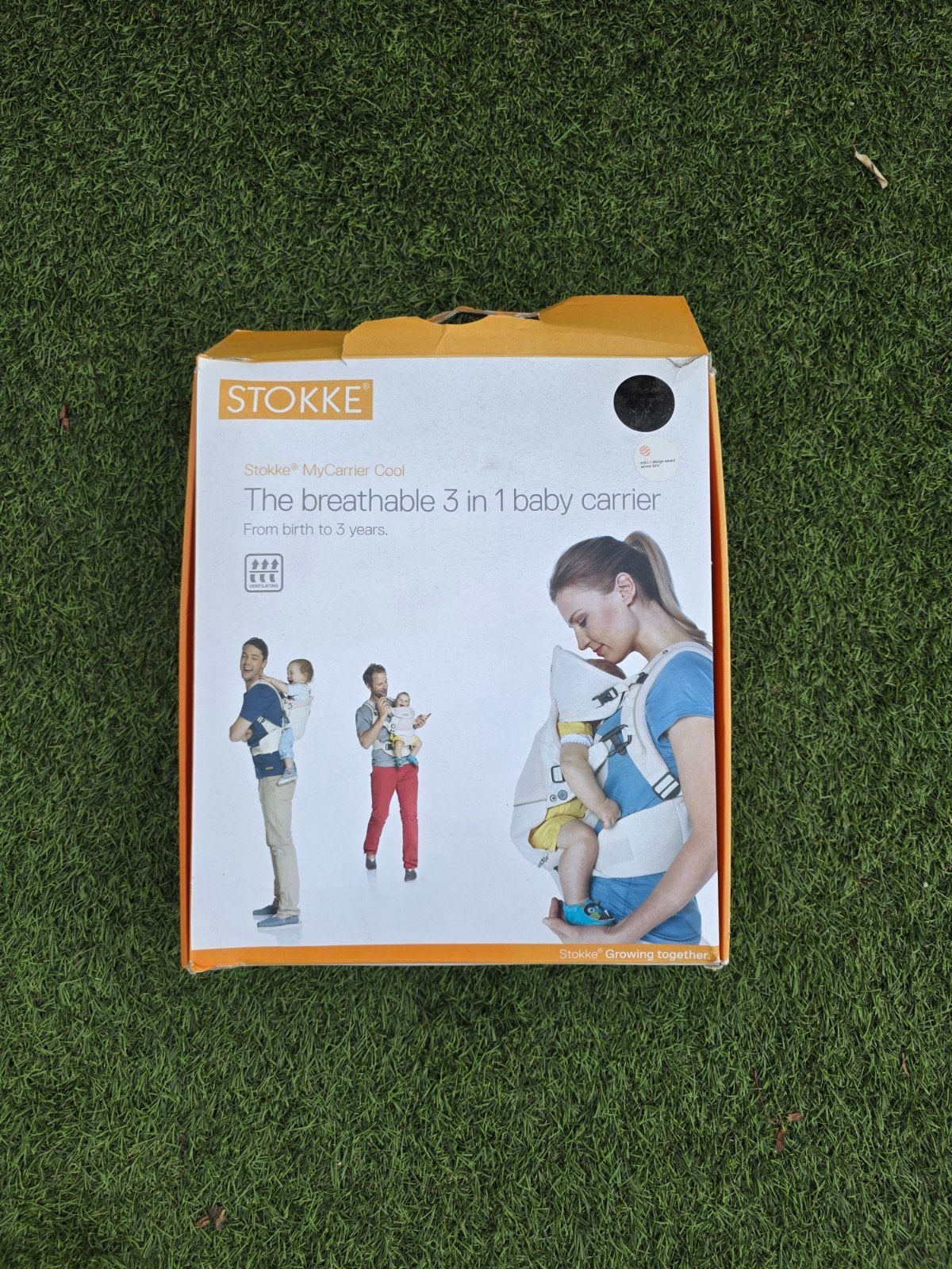 Stokke MyCarrier Cool 3-in-1 Draagzak - Ergonomisch, Kinderen en Baby's, Buik of Rug, Zo goed als nieuw, Draagzak, Ophalen