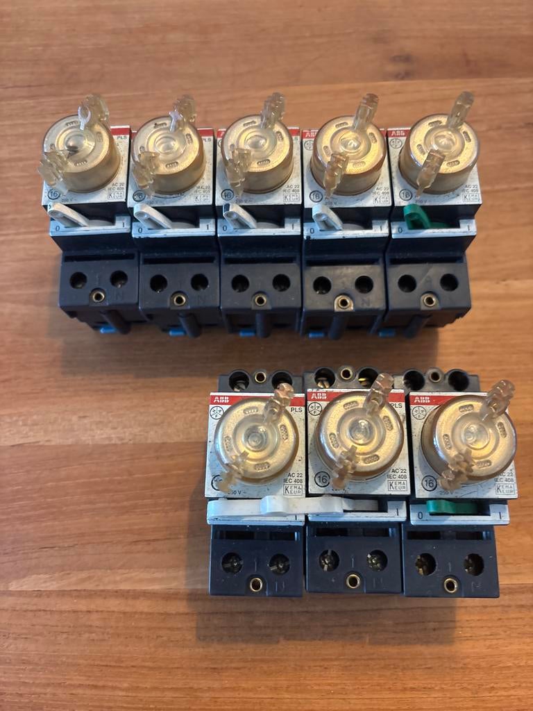 ABB PLS Schakelaars 16A, Ophalen of Verzenden, Gebruikt, Schakelaar