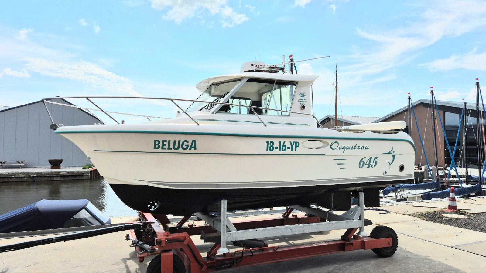 Ocqueteau 645 2006 115 pk Nanni pilothouse visboot, Overige merken, Binnenboordmotor, Diesel, Zo goed als nieuw