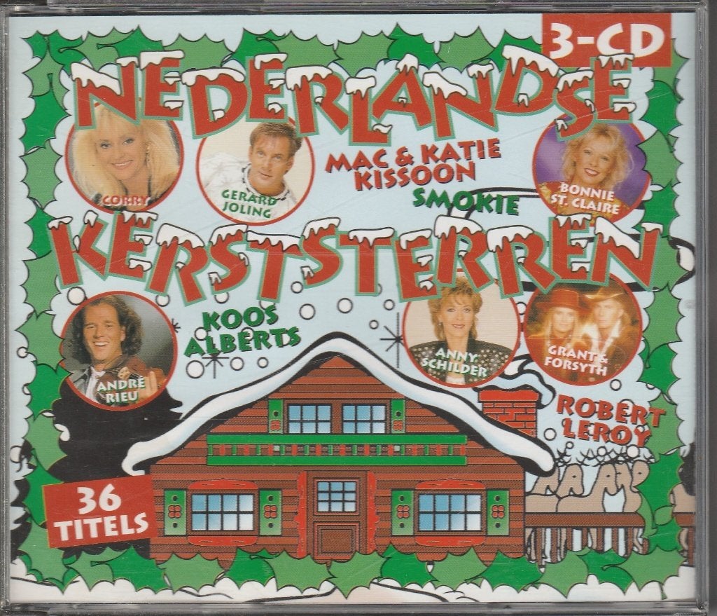 Cd 592 - nederlandse kerststerren. Zo goed als nieuwe 3cd-bo, Cd's en Dvd's, Cd's | Verzamelalbums, Ophalen of Verzenden, Zo goed als nieuw