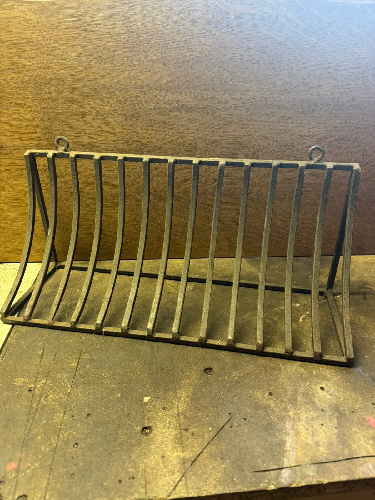 Brocante bordenrek, Ophalen of Verzenden, Zo goed als nieuw