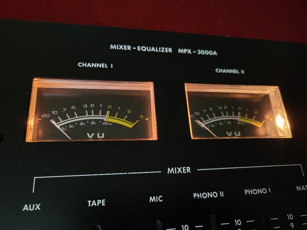 Vintage Mixer Equalizer WB MPX-3000A, Ophalen, Gebruikt, 120 watt of meer, Overige merken