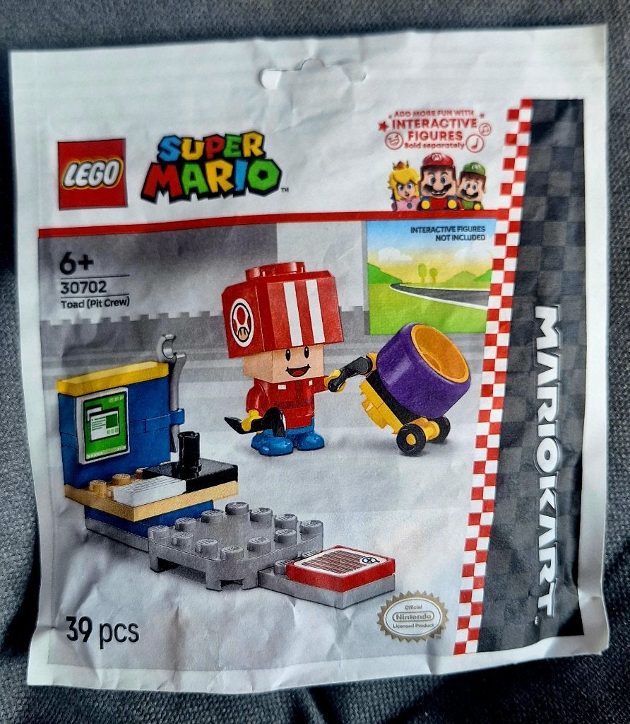 LEGO Super Mario 30702 Mario Kart Toad Pitstop (paperbag), Compleet, Overige thema's, Lego, Nieuw