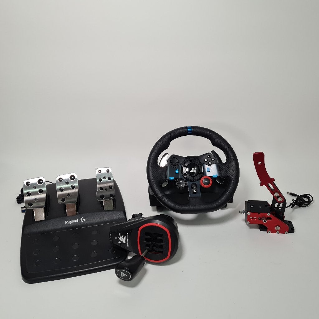 Logitech G29 Race Stuur | Schakelpook | Handrem | PS3/4/5 PC, Gebruikt, Force feedback, Logitech, PlayStation