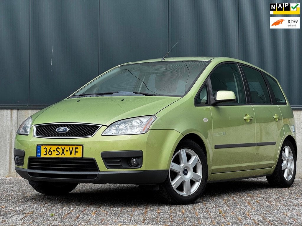 Ford Focus C-Max 1.6-16V Futura|INRUILKOOPIE|RIJD SUPER FIJN, Voorwielaandrijving, 1596 cc, 101 pk, Gebruikt