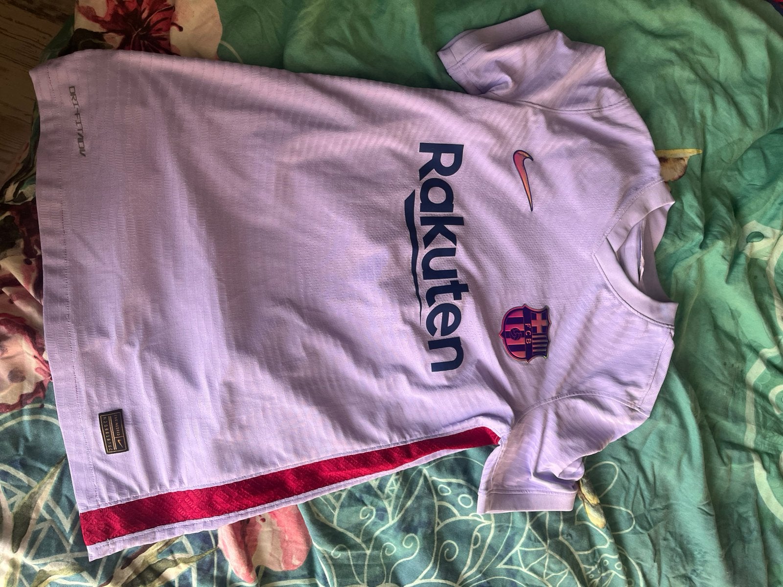 Barcelona tenue mt S, Ophalen, Gedragen, Blauw, Voetbal
