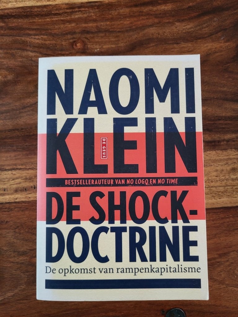 De Shock-Doctrine - Naomi Klein, Ophalen of Verzenden, Zo goed als nieuw, Naomi Klein, Nederland