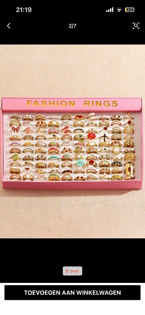Zelfgemaakte ringen, nog enkele beschikbaar!, Ophalen of Verzenden, Zo goed als nieuw