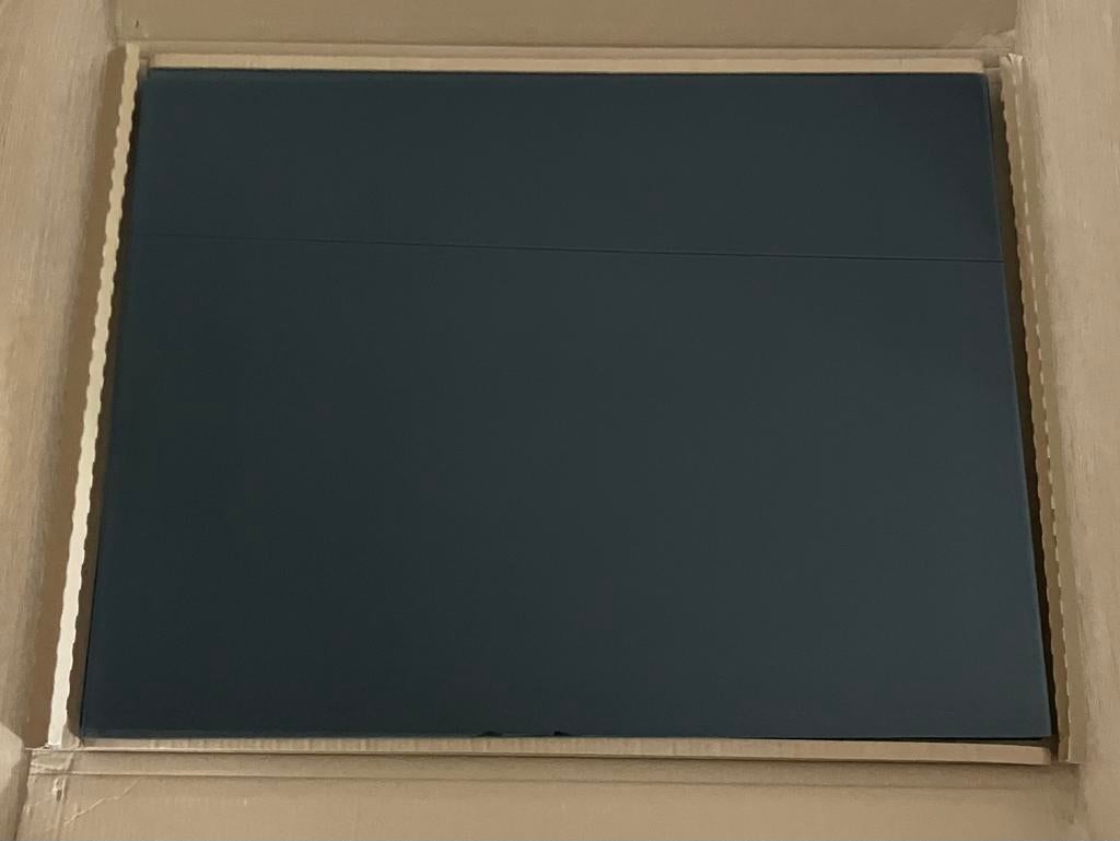 IKEA PAX 4 panelen voor frame schuifdeur, donkergrijs glas, Ophalen, 200 cm of meer, 50 tot 100 cm, Glas