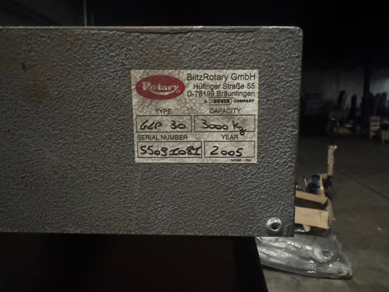 BlitzRotary GLP 30 schaarhefbrug  3000 KG, Ophalen, Rotary, Info@rotarylift.com, Usa