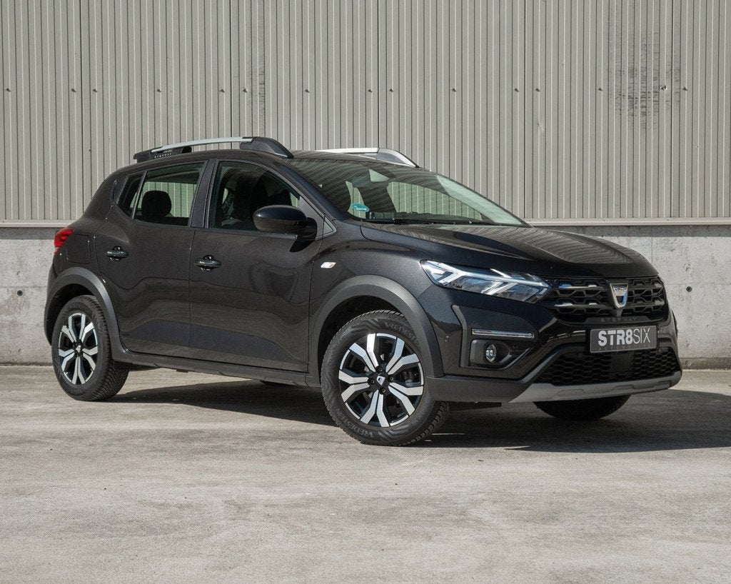 Dacia Sandero Stepway 1.0 TCe 91 PK (2021) Comfort | Navi Fu, Auto's, Dacia, Voorwielaandrijving, Zwart, Origineel Nederlands
