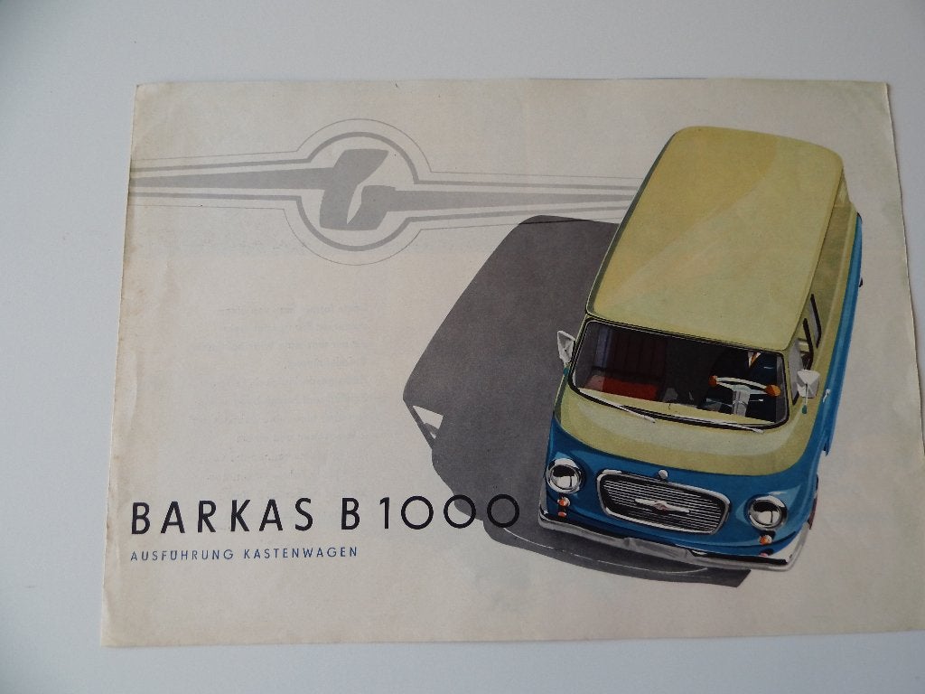 Barkas B1000 Kastenwagen 1964, Verzenden, Zo goed als nieuw, Overige merken