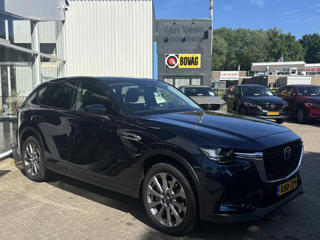 Mazda CX-60 2.5 e-SkyActiv PHEV Exclusive-line Bns Edition N, Automaat, Stof, Gebruikt, 4 cilinders