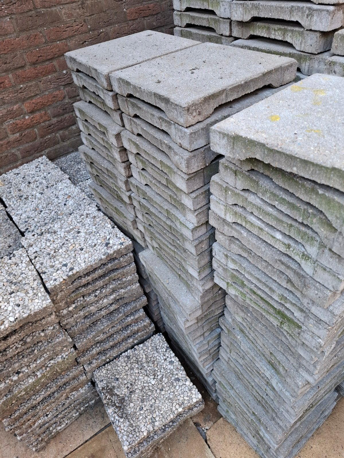 Gratis terrastegels 30x30, Ophalen, Gebruikt, 20 tot 40 cm, 20 tot 40 cm