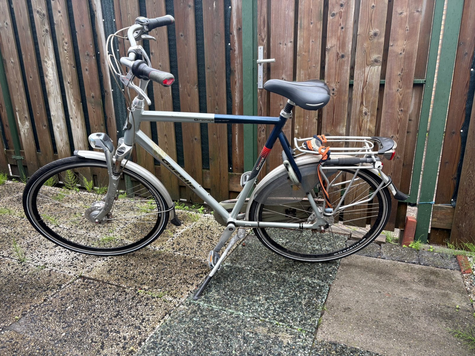 Gazelle Orange Limited Edit Herenfiets 65cm 8 versnellingen, Fietsen en Brommers, Ophalen, Gebruikt, Versnellingen, 65 cm of meer