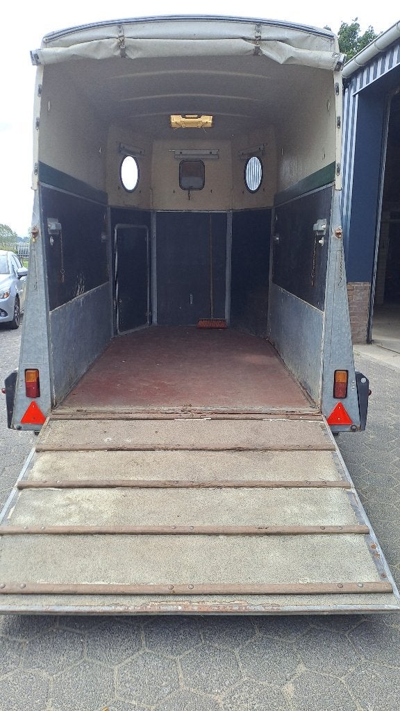 2-paards trailer Westfalia, Ophalen, Gebruikt, Hout, 2-paards trailer