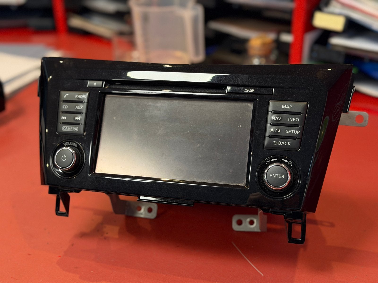 Radio/Navigatiescherm Nissan Qashqai 259154ET1A, Auto diversen, Ophalen of Verzenden, Zo goed als nieuw