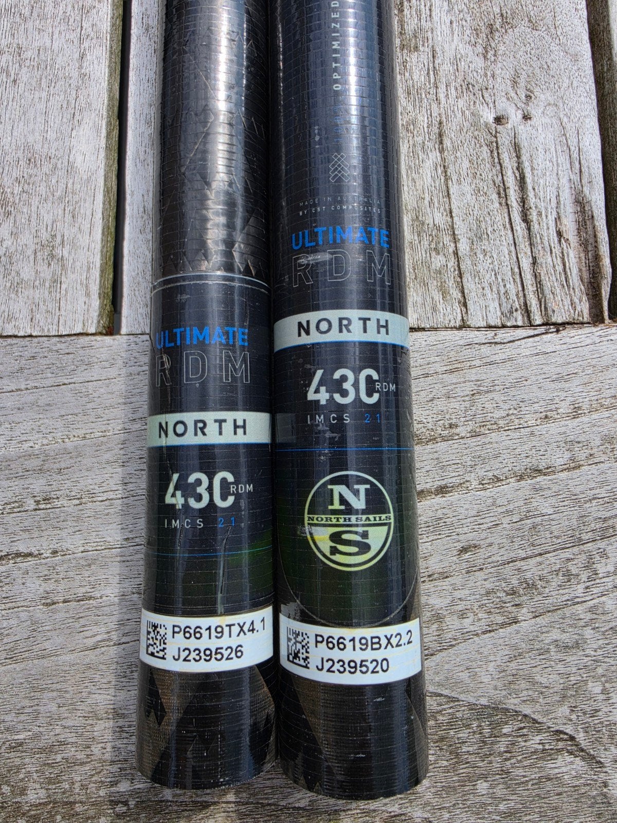 North Sails RDM 430 Ultimate CC, Ophalen, 250 tot 300 cm, 5 tot 6.5 m², Mast