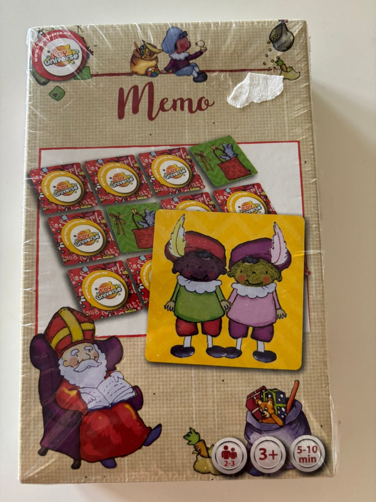 Toyuniverse Sinterklaas memo nieuw, Een of twee spelers, Ophalen of Verzenden, Nieuw
