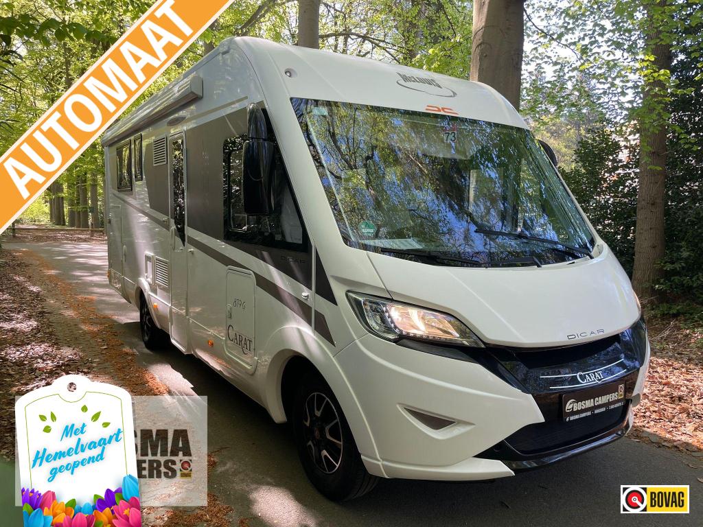 McLouis Carat 879 G Queensbed Automaat 2019, Caravans en Kamperen, Campers, Ringverwarming, Fiat, Airbags, Bedrijf