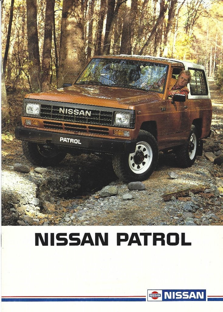 Folder Nissan Patrol 1984, Ophalen of Verzenden, Gelezen, Nissan