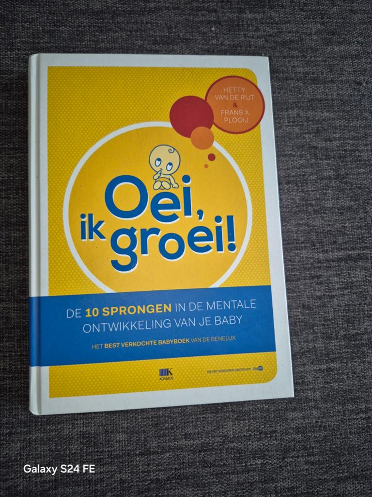 Oei, ik groei! - Het best verkochte babyboek van de Benelux, Ophalen of Verzenden, Gelezen, Opvoeding tot 6 jaar, Hetty van de Rijt & Frans Plooij