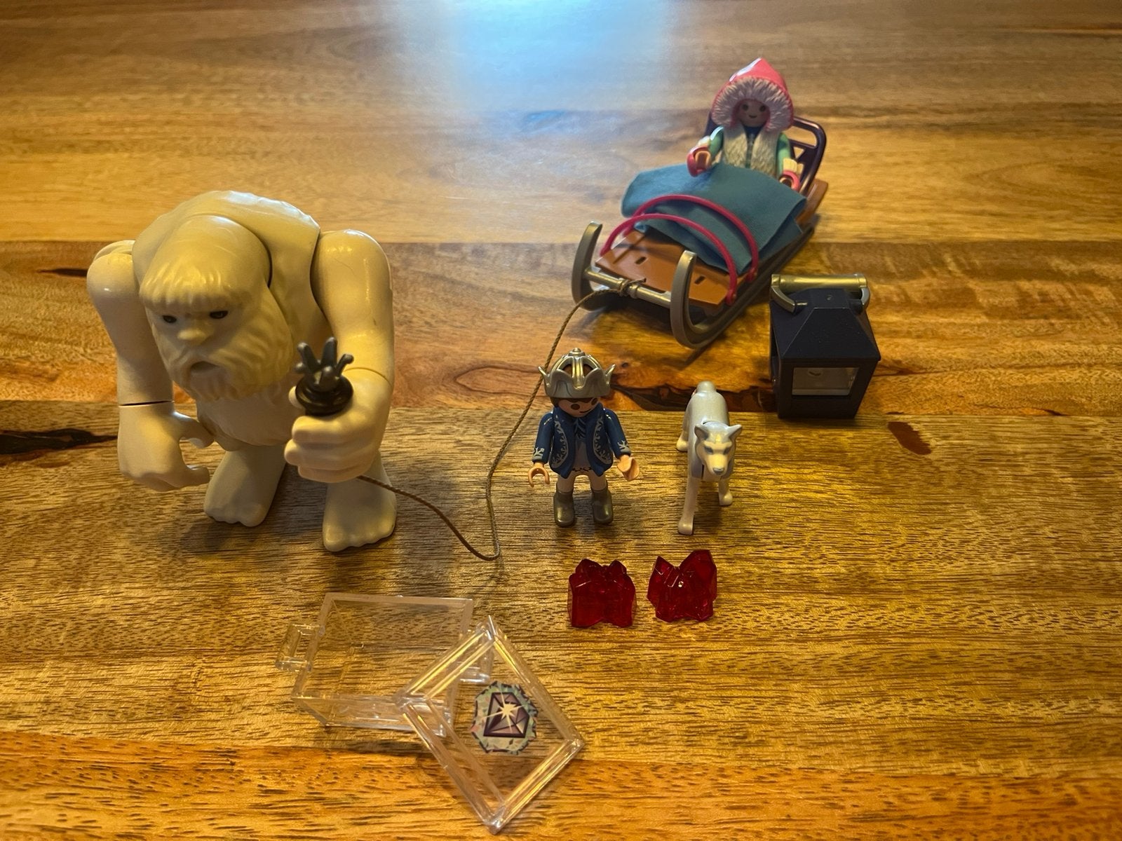 Playmobil set 9473 - Yeti met slee zgan (compleet met doos), Ophalen of Verzenden, Zo goed als nieuw, Complete set