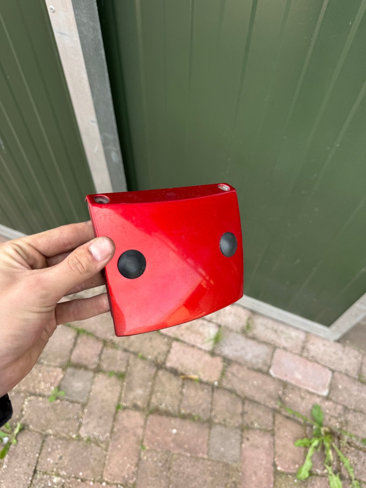 Rood Achterkapje voor Piaggio Typhoon, Fietsen en Brommers, Ophalen of Verzenden, Gebruikt, Kap, Piaggio