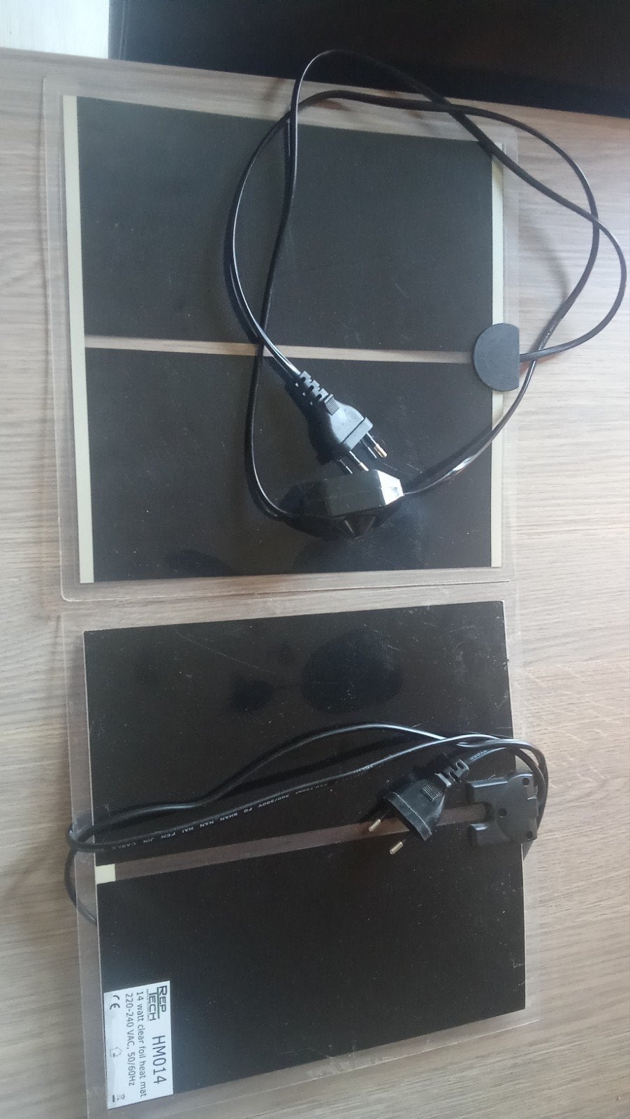 rep tech warmtemat (2x) 28 x 28 cm, Ophalen, Nieuw