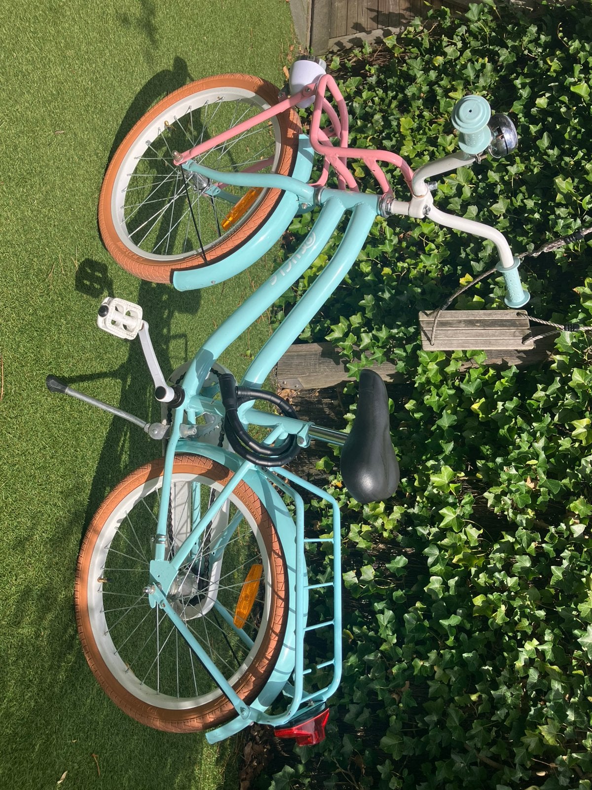 Meisjesfiets 20inch, Fietsen en Brommers, Ophalen, Terugtraprem, Staal, Overige typen