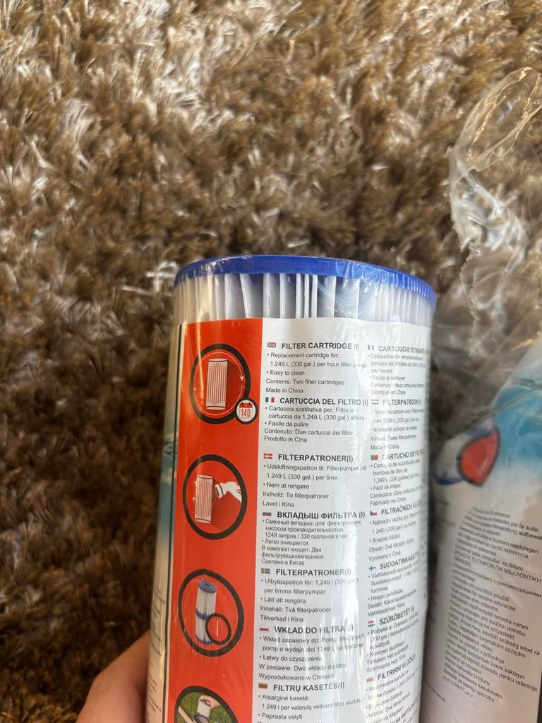 Waterfilters voor filterpompen 1249 l/u (330 gal.) - 3 stuks, Ophalen of Verzenden, Nieuw, Overige typen