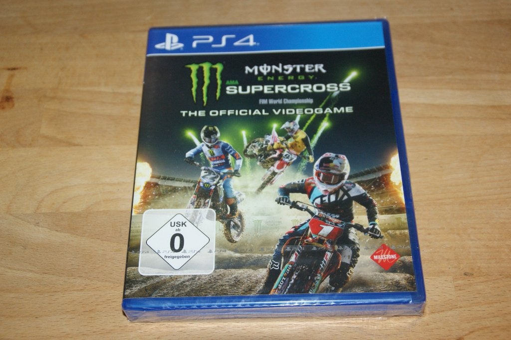 Monster Energy Supercross the Official Videogame (ps4) NIEUW, 1 speler, Racen en Vliegen, Nieuw, Ophalen of Verzenden