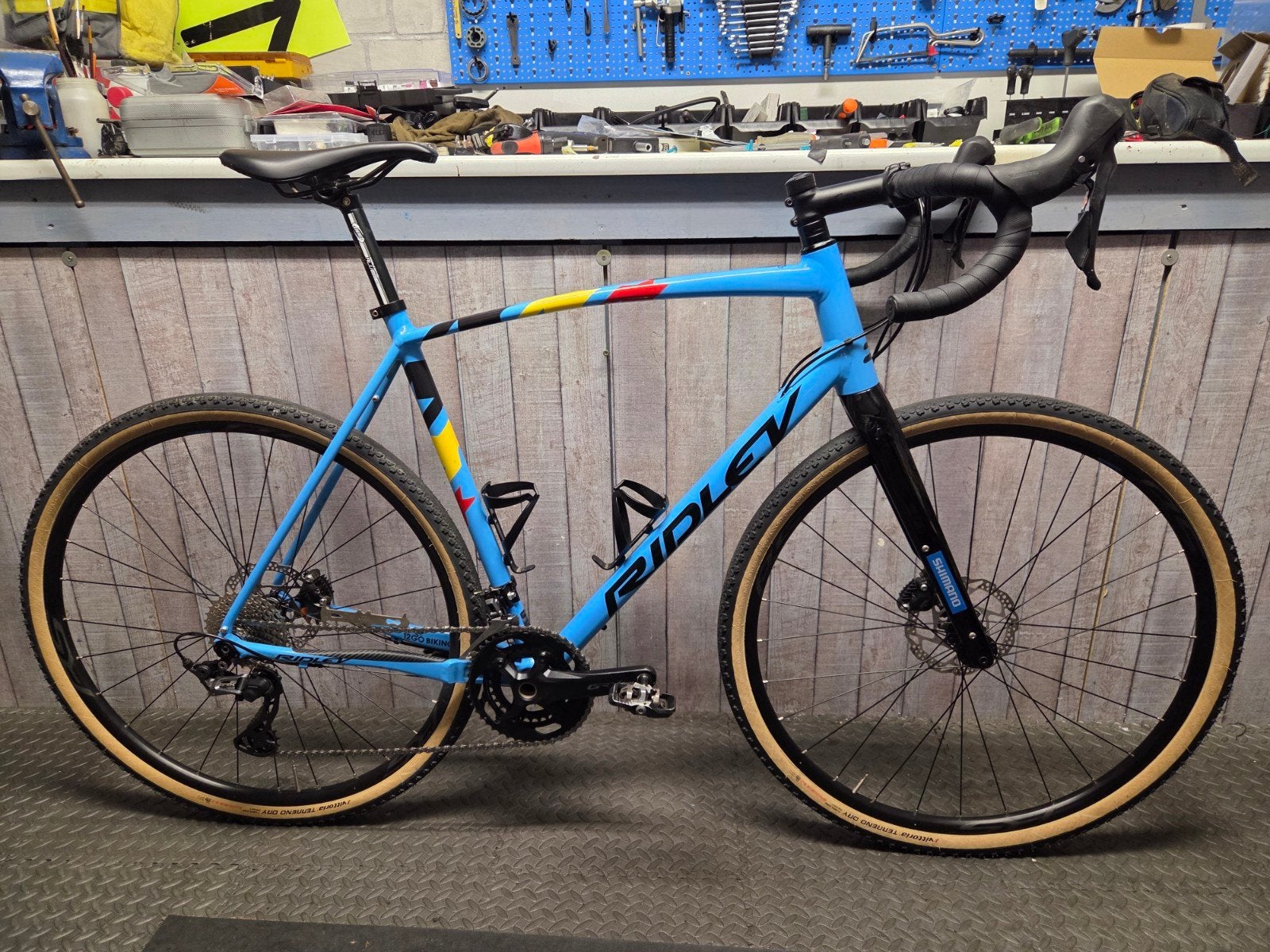Te koop Ridley Kanzo XL GRX 2x11 Belgium Cycling kleuren, 28 inch, Heren, Aluminium, Zo goed als nieuw