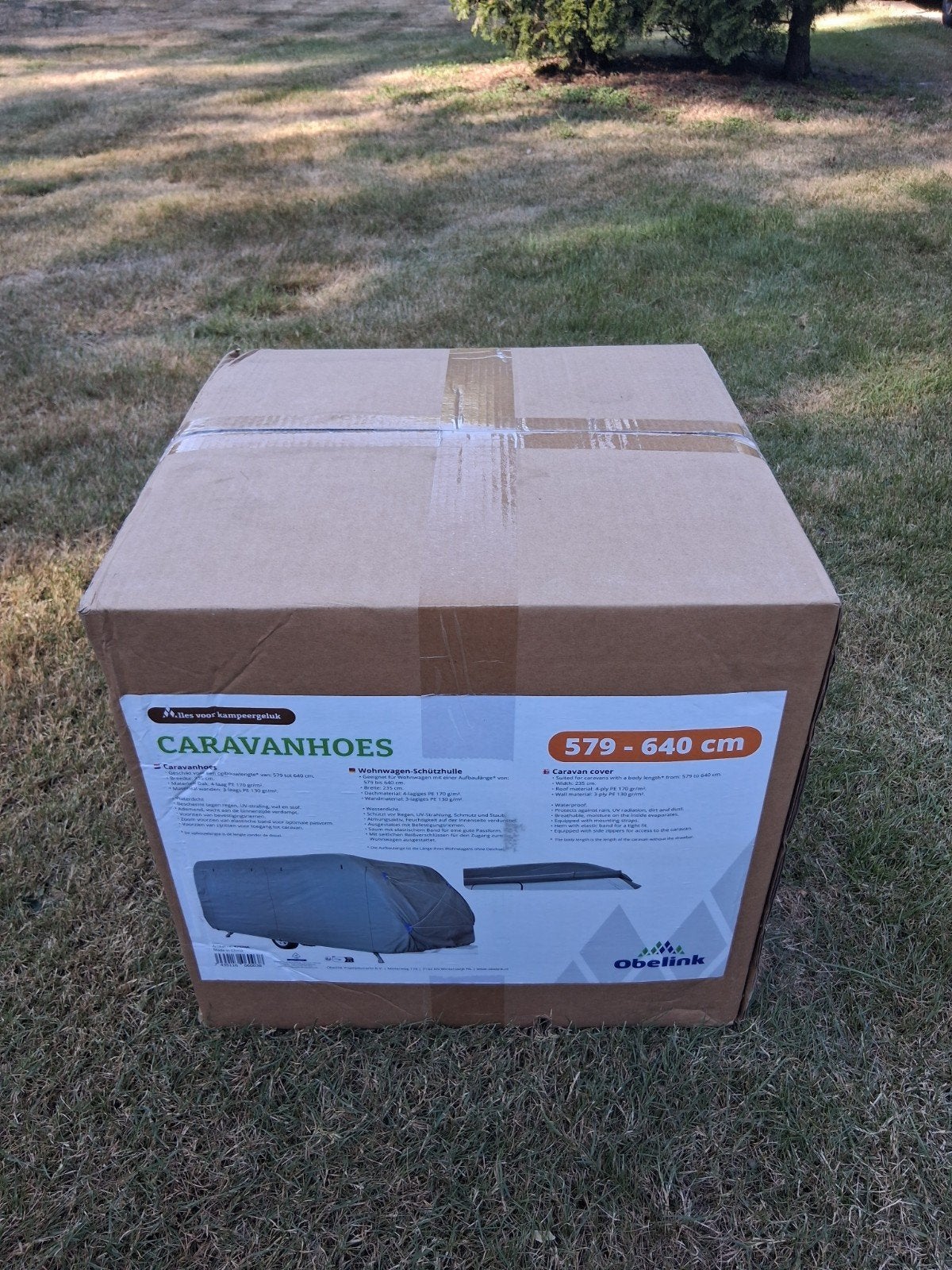 Caravanhoes helemaal nieuw!! 579 - 640 x 235 cm breed, Caravans en Kamperen, Caravan accessoires, Ophalen of Verzenden, Nieuw