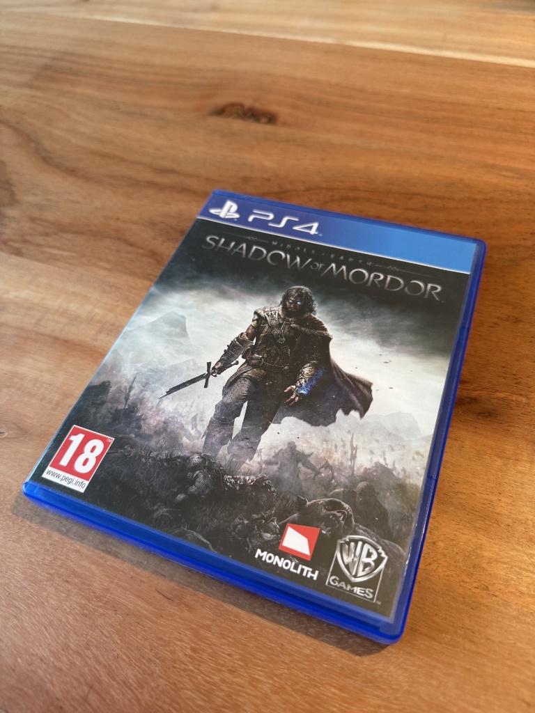 Middle Earth Shadow of Mordor Playstation 4, Avontuur en Actie, Gebruikt, Vanaf 18 jaar, 1 speler