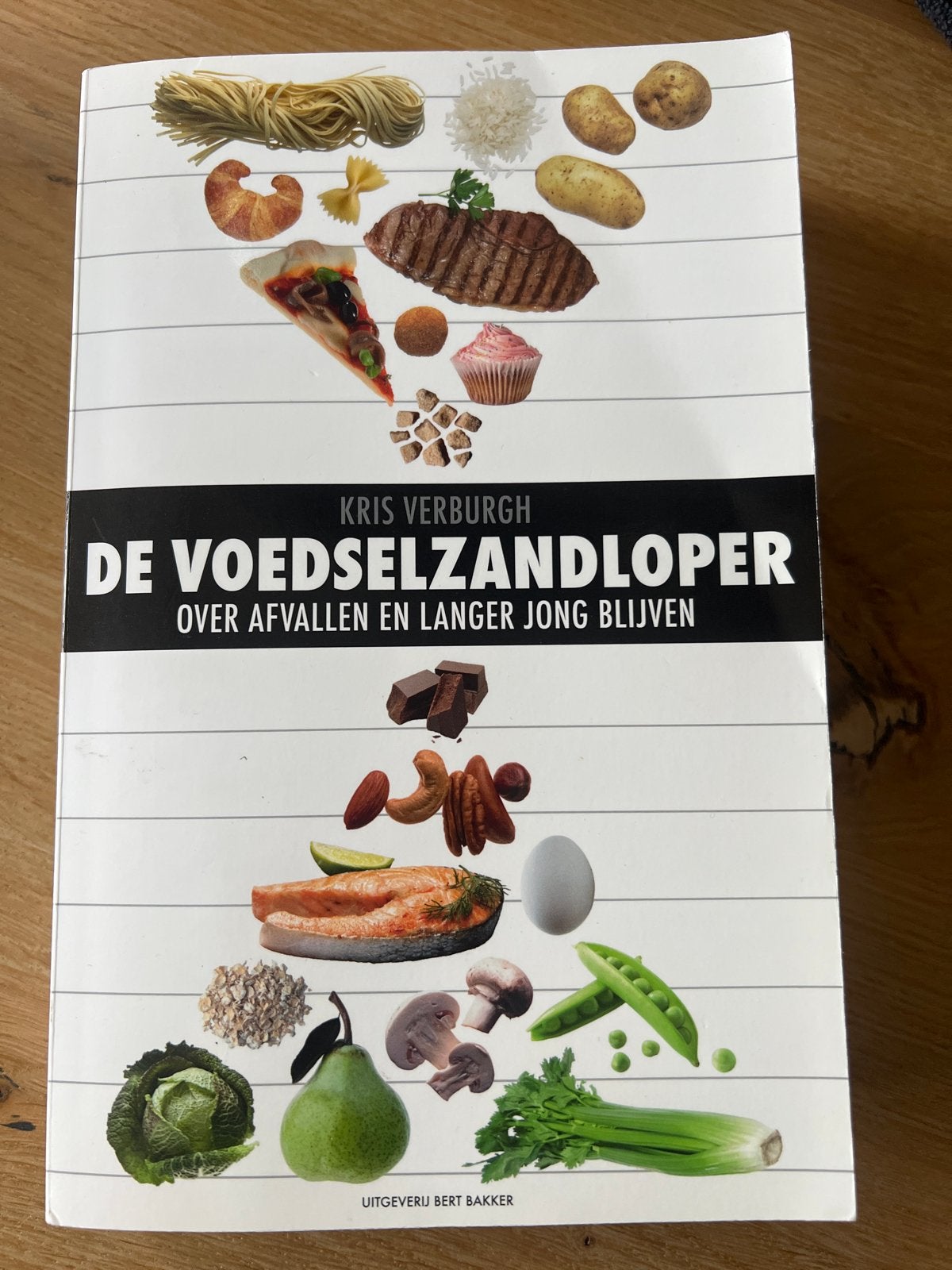 De Voedselzandloper - Kris Verburgh (Afvallen & Jong Blijven, Boeken, Ophalen of Verzenden, Gelezen, Dieet en Voeding