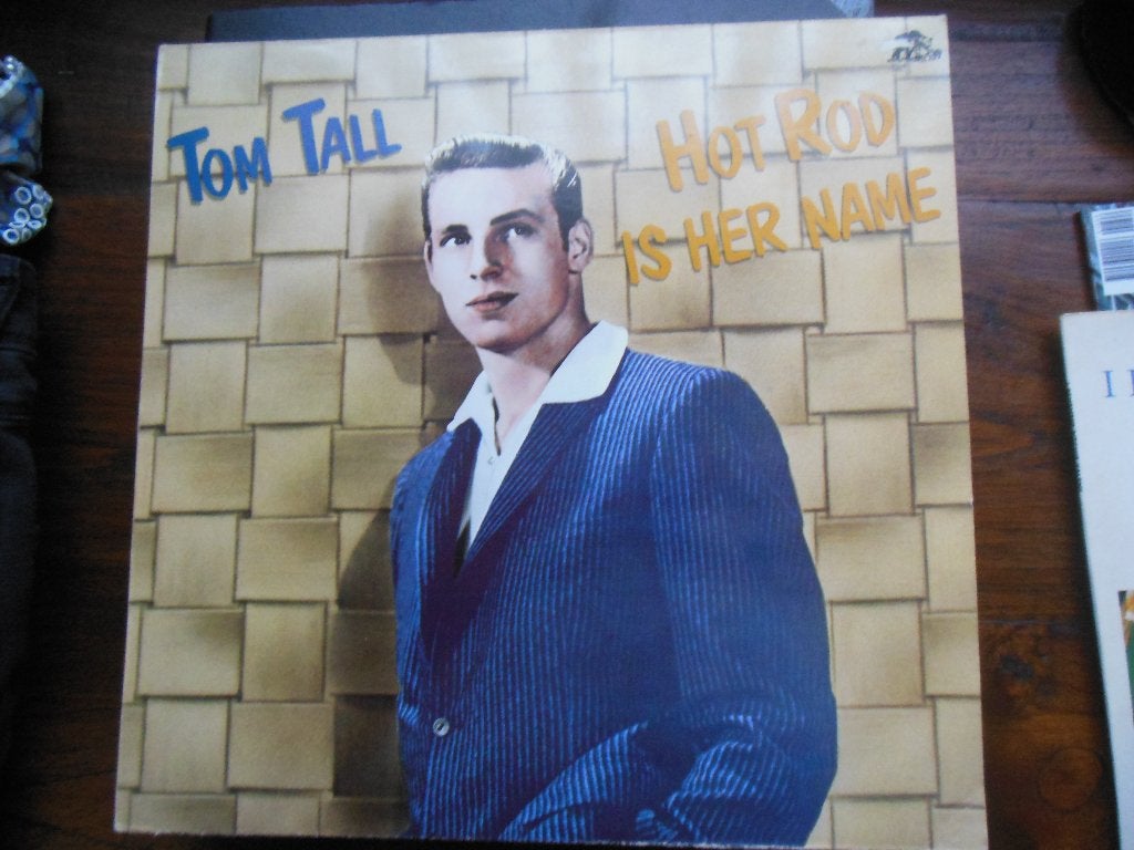 lp rockabilly rock n roll tom tall hot rod is her name vinyl, LP, Rock, Ophalen of Verzenden, Zo goed als nieuw