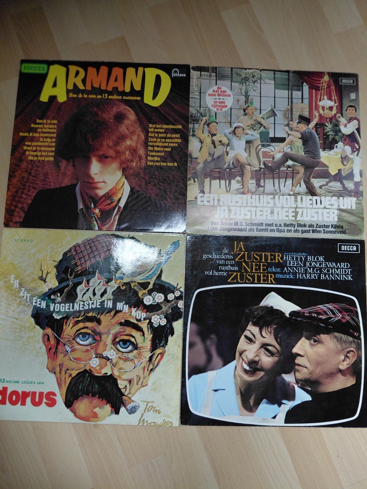 Vintage LP's: Armand, Ja Zuster Nee Zuster, Dorus, LP, Gebruikt, Pop, Ophalen of Verzenden