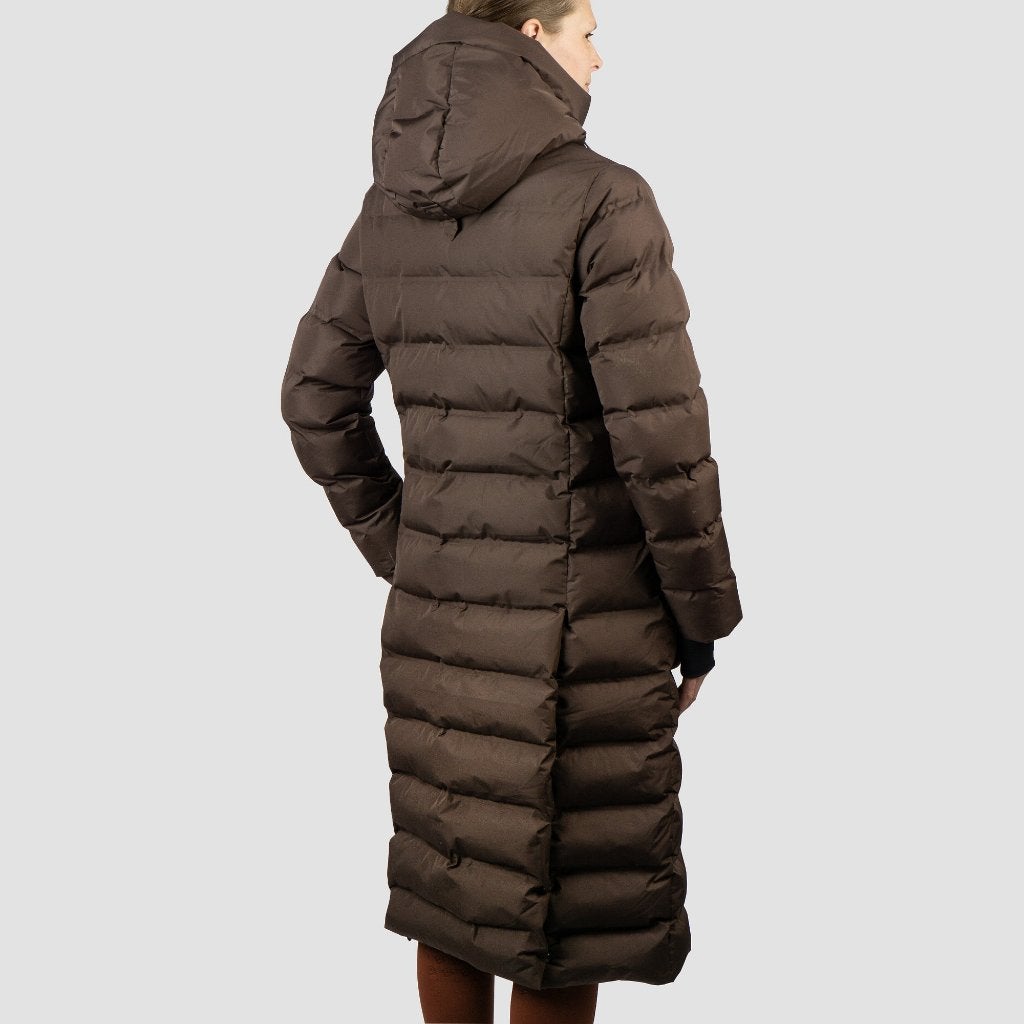 Horka EQPRO Lange Pufferjas Eloise Chocolade, Dieren en Toebehoren, L, Horka, Overige typen, Nieuw