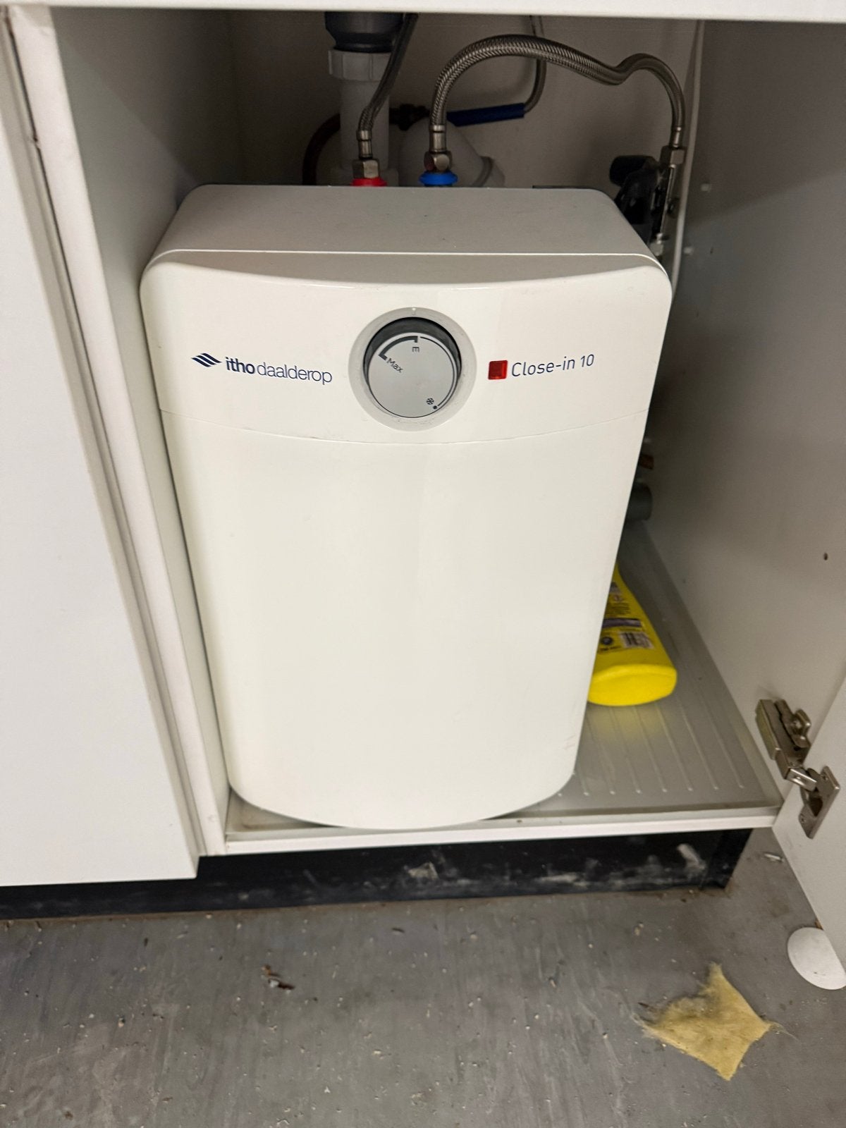 Itho Daalderop Close-in 10 liter boiler, Ophalen, Gebruikt, Aardgas, Boiler