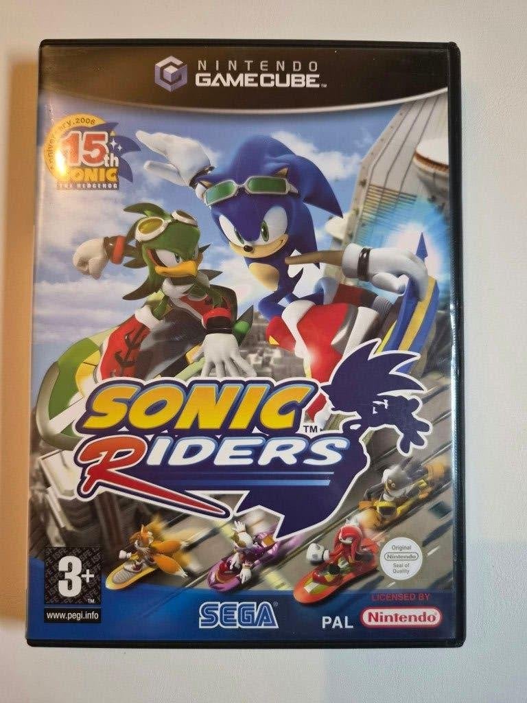 Sonic Riders - Gamecube, Avontuur en Actie, Ophalen of Verzenden, Zo goed als nieuw, 3 spelers of meer