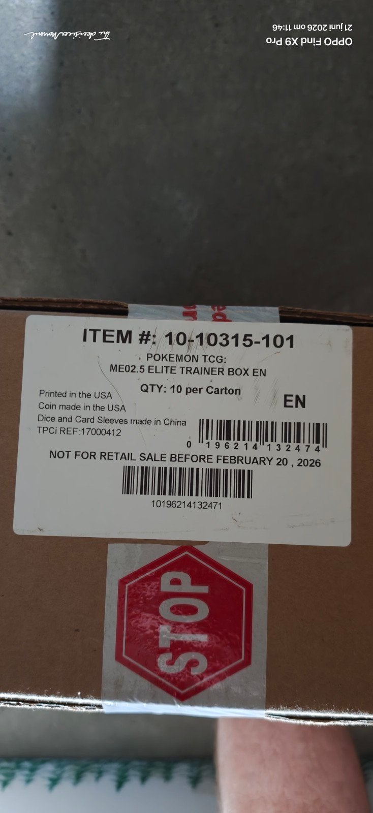 Pokemon Ascended Heroes ETB Case - 10 Elite Trainer Boxes, Hobby en Vrije tijd, Verzamelkaartspellen | Pokémon, Ophalen of Verzenden
